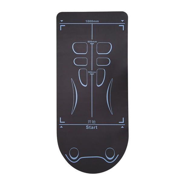 Esterilla de ejercicios para esterilla de yoga con ruedas, protección antideslizante para el suelo, para hombres y mujeres en el gimnasio. 140cmx70cm