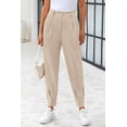 thumbnail image 3 of PRETTYGARDEN Womens Dress Pants Business Casual Trendy High Waisted Ankle Length Dressy Trousers Slacks Work Clothes, 3 of 8