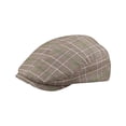 thumbnail image 2 of Fashion Plaid Ivy Cap - Brown, Medium, 2 of 2