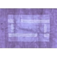 thumbnail image 1 of Ahgly Company Machine Washable Indoor Rectangle Abstract Blue Modern Area Rugs, 5' x 8', 1 of 4