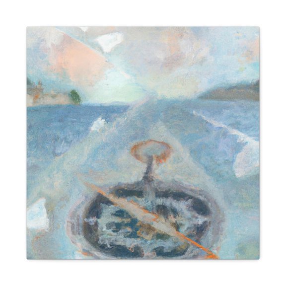 Northern Pathway Compass - Canvas