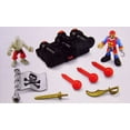 thumbnail image 4 of Navire Pirate Imaginext Noir et Rouge à 2 Chiffres, 4 of 4
