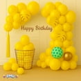 thumbnail image 3 of PMU Balloons 11 Inch PartyTex Premium Canary Yellow Latex Pkg/50, 3 of 6