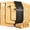 Light Brown, variant on Astercook 4-Piece Bamboo Cutting Board Set with Holder, Deep Carbonized Wood Chopping Boards for Kitchen with Juice Groove and Handles, Knife-Friendly Charcuterie Boards for Meal Prep and Serving