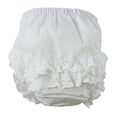 thumbnail image 1 of Culotte « Fancy Pants » en Coton/poly Blanche pour Fille, 1 of 3