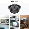 thumbnail image 3 of Shisuyan 1Pc Heat-resistant Casserole Multi-function Soup Pot Household Ceramic Stew Pot, 3 of 8
