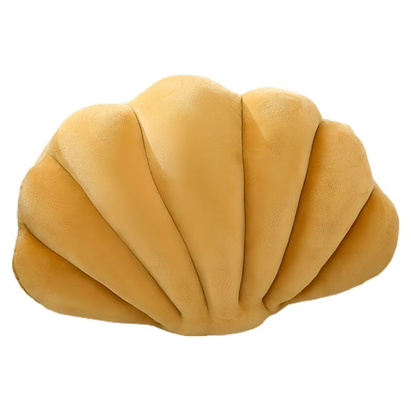 LAMIRO Unique Shell Pillow Shell-shaped Stuffed Pillow Cushion Super Soft Wear Resistant Vibrant Color Seashell Bed Sofa Cushion Home Decoration