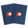 thumbnail image 3 of 2pcs TRES PLOW DOW HONOR CERTIFICADO CUBIERTA DE TIPO DE CERTIFICADO DEL CERTIFICADO TITULAR, 3 of 7