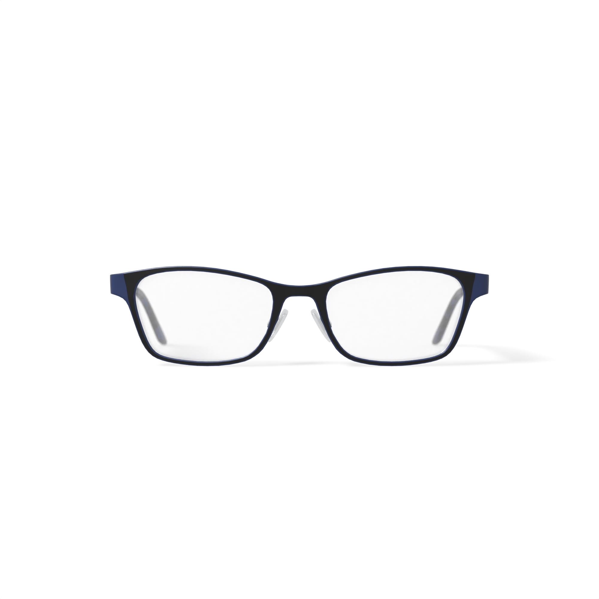 Baby Phat Women's BV275 Rectangular Prescription Eyeglasses with Case, Navy Blue
