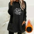 thumbnail image 5 of ShiShine Oversized Hoodie for Women Comfy Soft Plush Home Sweatshirt Pullover Cute Warm Wearable Blanket Pajamas, 5 of 5