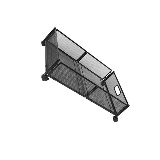Contenedores de almacenamiento Billuyoard debajo de la cama Negro 60*40.5*16cm
