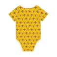 thumbnail image 6 of Rocae Mardi Gras Crayfish and Fleur de lis for Baby Cotton Short-Sleeve Bodysuits for Unisex Onesies Bodysuit-18 Months, 6 of 7