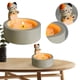 thumbnail image 5 of Candelabro Resina Con Gatito Regalo para Amantes Los Gatos (2 Uds. Colores), 5 of 9