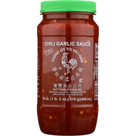 (Pack of 12) Huy Fong Chili Garlic Sauce 18 Oz