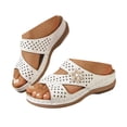 thumbnail image 3 of DAFEI Sandales de Plage Sandales de Plage pour Femmes Sandales de Plage pour Dames Sandales Compensées d'Été Chaussures Femmes Pantoufles Sandales Bohèmes Chaussures Mode, 3 of 7