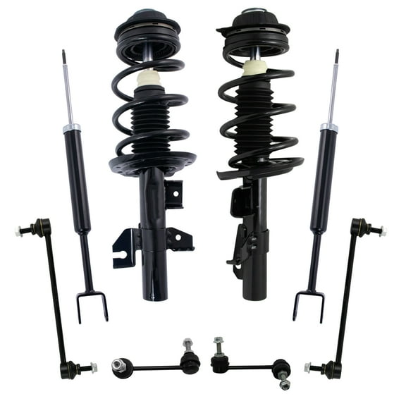 Front & Rear Complete Strut & Shock Absorber Kit with Sway Links for Dodge Dart SKA34852