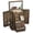Vintage, variant on Jewelry Box for Women, 6 Layer Rustic Wooden Jewelry Boxes & Organizers with Mirror & Drawers for Rings Earrings Necklaces(White)