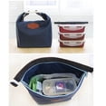thumbnail image 3 of Sac Isotherme Portable avec Fermeture Éclair Bleu 28 * 27 * 9cm, 3 of 4