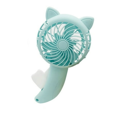 

Mini Hand Pressure Cartoon Fan Portable Pocket Size Handy Fan for Adults Boys Girls Outdoor Travel