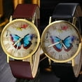 thumbnail image 3 of Xinyolin Fashion Women Casual Butterfly Faux Leather Strap Analog Quartz, Dress Wrist Watch, 3 of 7