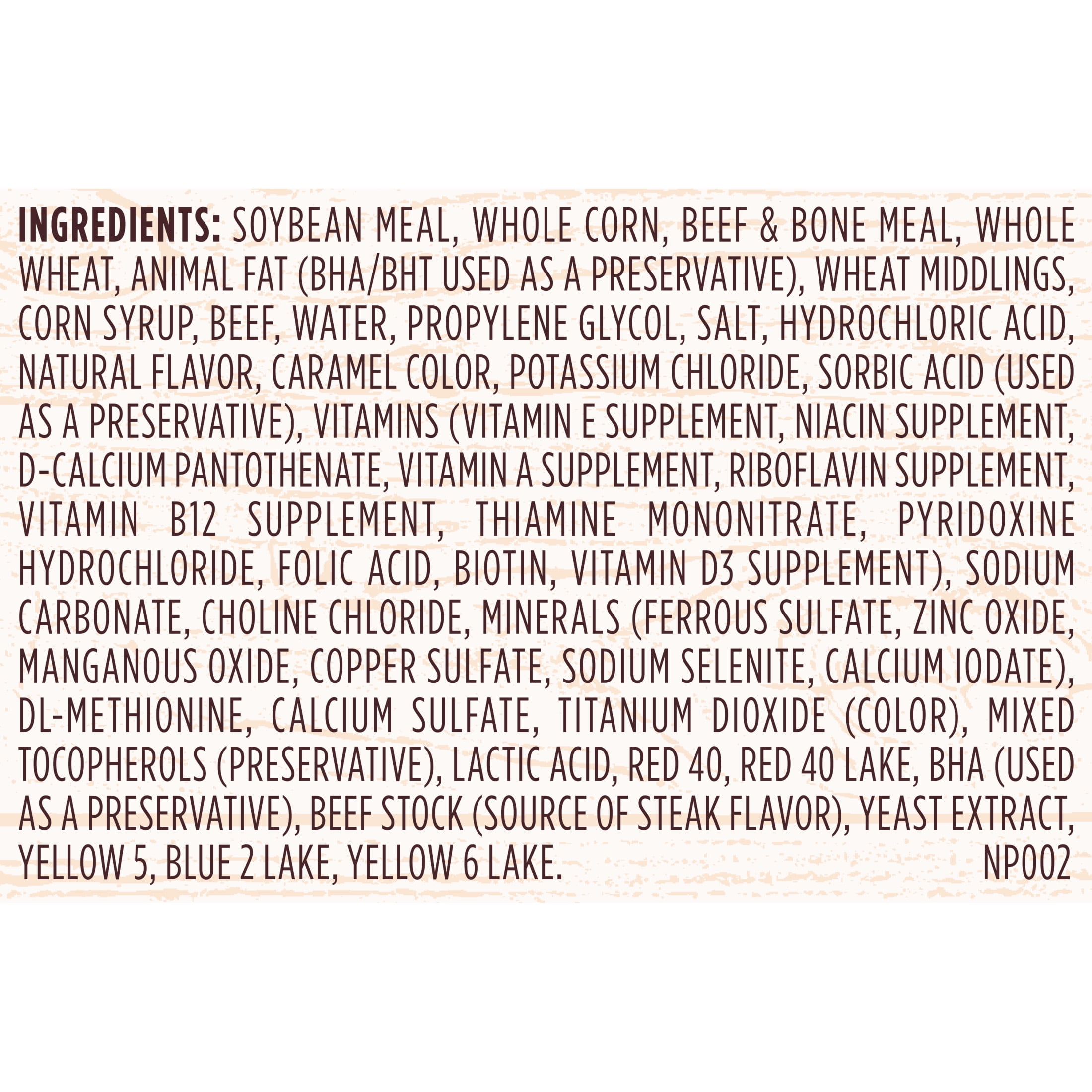 Kibbles 'n Bits Triple Steak Flavor Dry High Protein Dog Food 14 lb Bag