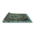 thumbnail image 2 of Ahgly Company Indoor Rectangle Persian Light Blue Traditional Area Rugs, 2' x 5', 2 of 4