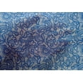 thumbnail image 5 of oneOone Cotton Silk Medium Blue Fabric Lace Floral Quilting Supplies Print Sewing Fabric By The Yard 42 Inch Wide, 5 of 5