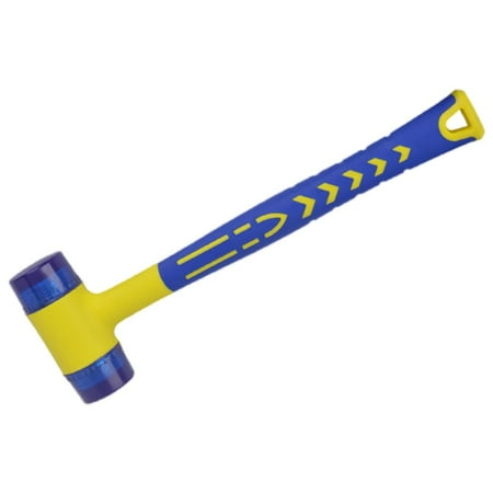 

Double Installation Hammer Non-Slip 25mm 30mm 35mm 40mm 45mm Multifunctional Mini Rubber Hammer Repair Camping Woodworking - 40mm