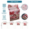 thumbnail image 6 of Pink Valentine's Day Table Runner 36 Inches Long Farmhouse Dress Scarves, Love Heart Roses Gnomes Truck Dining Tablerunner for Coffee Table/Kitchen Island/Party Décor, Small 13" x 36", 6 of 8