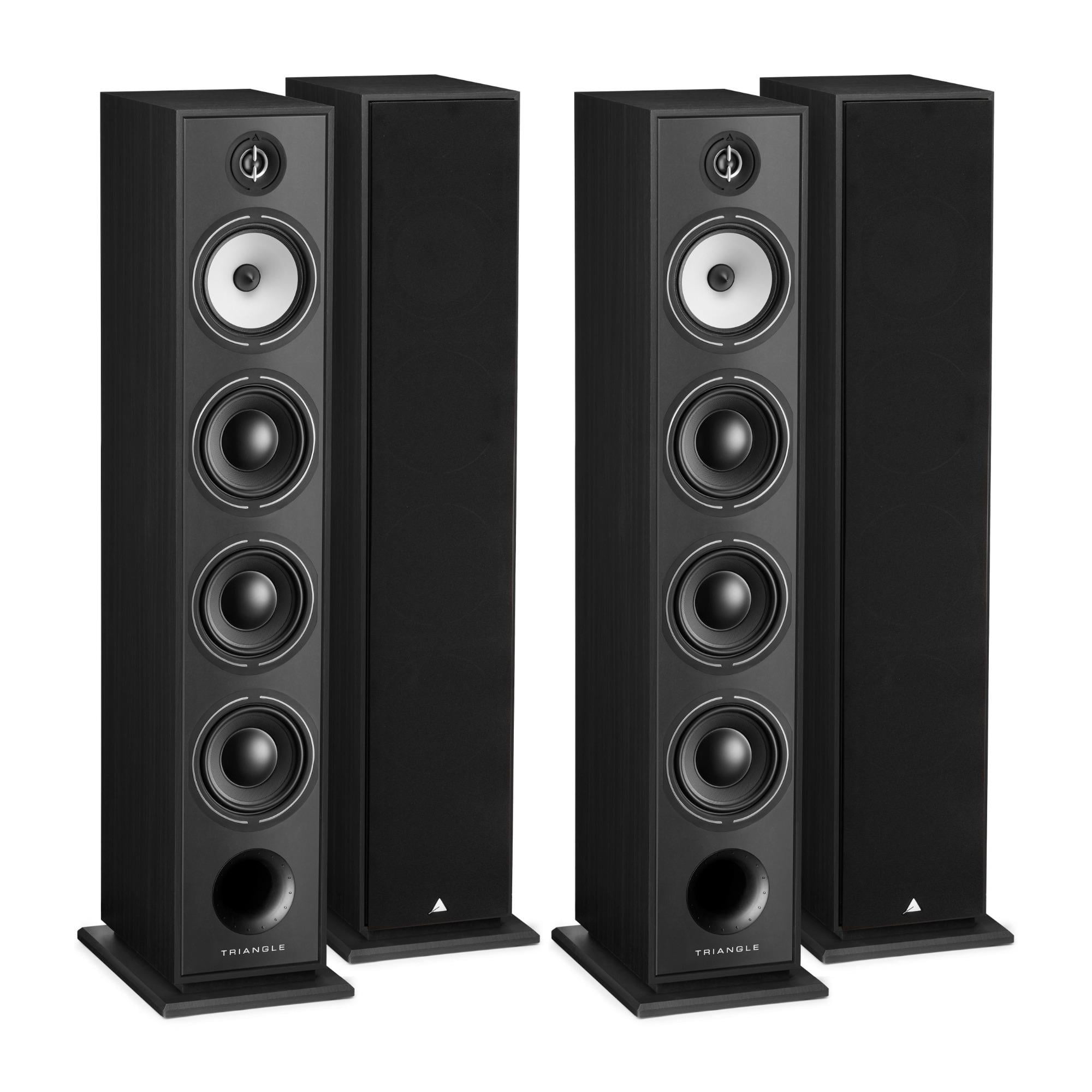 Buy Triangle Borea BR09 HiFi Floor Standing Speakers Black Ash, Pair