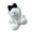 off white1, variant on Lovely Bowknot Plush Bear Keychain Charm Plush Bear with Bowknot Keychain Gentle Pendant Charm for Organization
