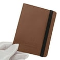 thumbnail image 3 of Unique Bargains 1 Pc Passport Holder Simple Elastic Strap Passport Sleeve Brown, 3 of 5