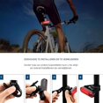 thumbnail image 4 of Luz trasera para bicicleta - Luz trasera LED recargable - Para bicicletas, bicicletas de montaña - Paquete de 2, 4 of 6