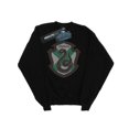 thumbnail image 1 of Harry Potter Mens Slytherin Crest Flat Sweatshirt, 1 of 5