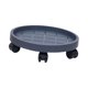 thumbnail image 4 of Soporte para plantas con ruedas para mover macetas, base transpirable, carrito redondo silencioso para flores Diámetro 33 cm, 4 of 8