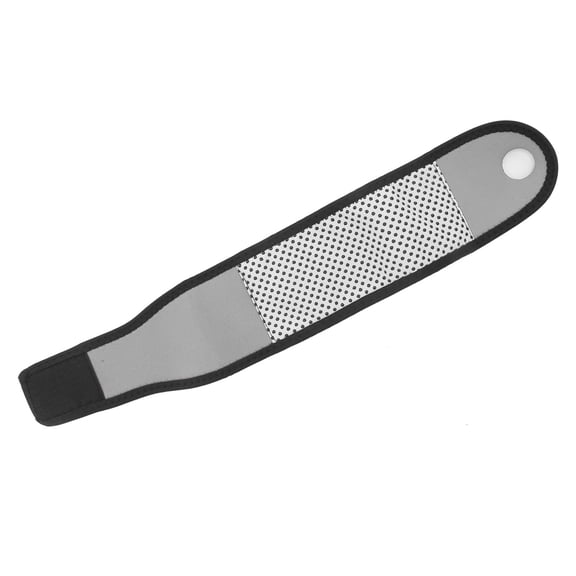 Self-heating Winter Keep Warm Band, Laminated Structure Design Self-heating Magnet Wristband Comfortable To Wear  For Outdoor Black Gray