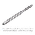 thumbnail image 4 of Unique Bargains 5-40 UNC 2B High Speed Steel(HSS) Uncoated Machine Spiral Flutes Thread Tap 2 Pack, 4 of 5