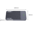 thumbnail image 5 of 2X NVMe SSD Box Enclosure USB4.0 40Gbps Aluminum Portable Hardisk External SSD Enclosure Thunder 2464, 5 of 5