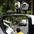 thumbnail image 2 of 2Pcs Blind Spot Mirrors 2-In-1 Car Blind Spot Convex Mirror 360° Rotatable Rearview Mirror Auxiliary Mirror Automobile Exterior Rear View Reversing Parking Mirror for Car Truck, 2 of 9