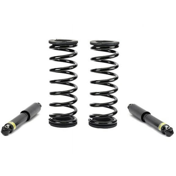 Rear Air Spring to Coil Spring Conversion Kit - Compatible with 2005 - 2015 Nissan Armada 4WD 2006 2007 2008 2009 2010 2011 2012 2013 2014