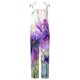 thumbnail image 3 of Gibobby Monos de Moda Mono informal con estampado floral y tirantes ajustables para mujer(Azul， XXXL), 3 of 4