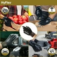 thumbnail image 2 of Ansell Hyflex 11-600 Light Duty Industrial Workwear Safety Gloves, Black Large (9), 1 Pair, 2 of 6
