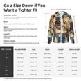 thumbnail image 5 of Gaeub Patriotic Bulldog Welcome Men's and Women's UPF 50+ Long-Sleeved Sun Protection Clothing, Fishing Shirt Long Sleeve Zip-Medium, 5 of 7