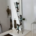 thumbnail image 2 of Three kids on a ladder Bronze Statue -  Size: 24"L x 22"W x 94"H., 2 of 14