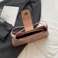 thumbnail image 2 of Bolso Hombro Con Lazo PU para Mujer Transporte A La Al Aire Libre () Rosa, 2 of 8