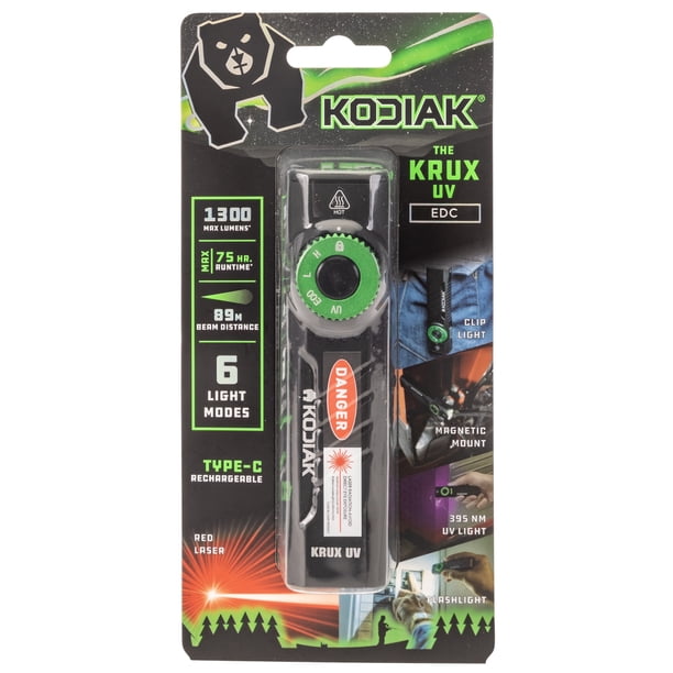 Kodiak Krux 1200-Lumen LED Work Light, USB-C Rechargeable Portable