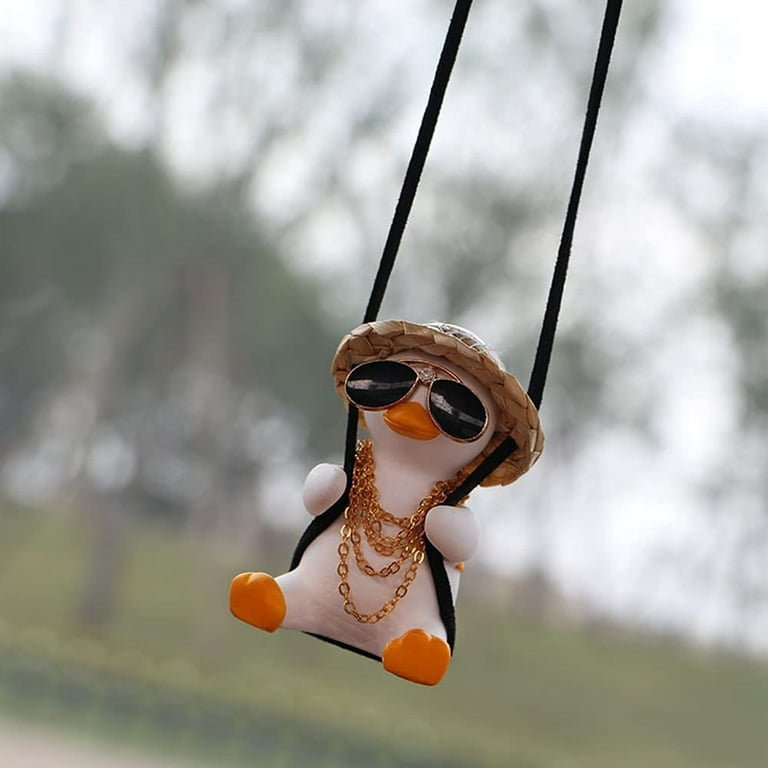 Swinging Duck Auto Hanging Ornament Nette Anime Swing Ente Auto