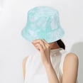 thumbnail image 2 of ZHENHONG Sun Hats for Women Bucket Packable Beach Mens Side Hats Summer Double Tie Dye Hat Sun Washed Women Baseball Caps Hats, 2 of 2