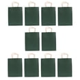 thumbnail image 1 of HEALEEP 10pcs Paper Handle Bags Durable Takeaway Food Bags For Bakery Picnic Travel Multi Use Present Packaging Deep, 1 of 8
