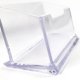 thumbnail image 5 of Paquete de 5 tarjeteros de escritorio para tarjetas de visita, estuche de almacenamiento de plástico transparente, caja de almacenamiento de datos para fácil acceso en la oficina, 5 of 5